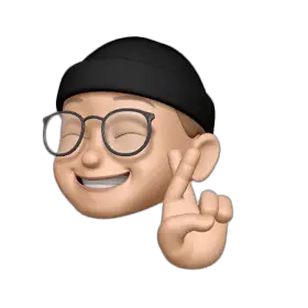 Apple Memoji with crossed fingers